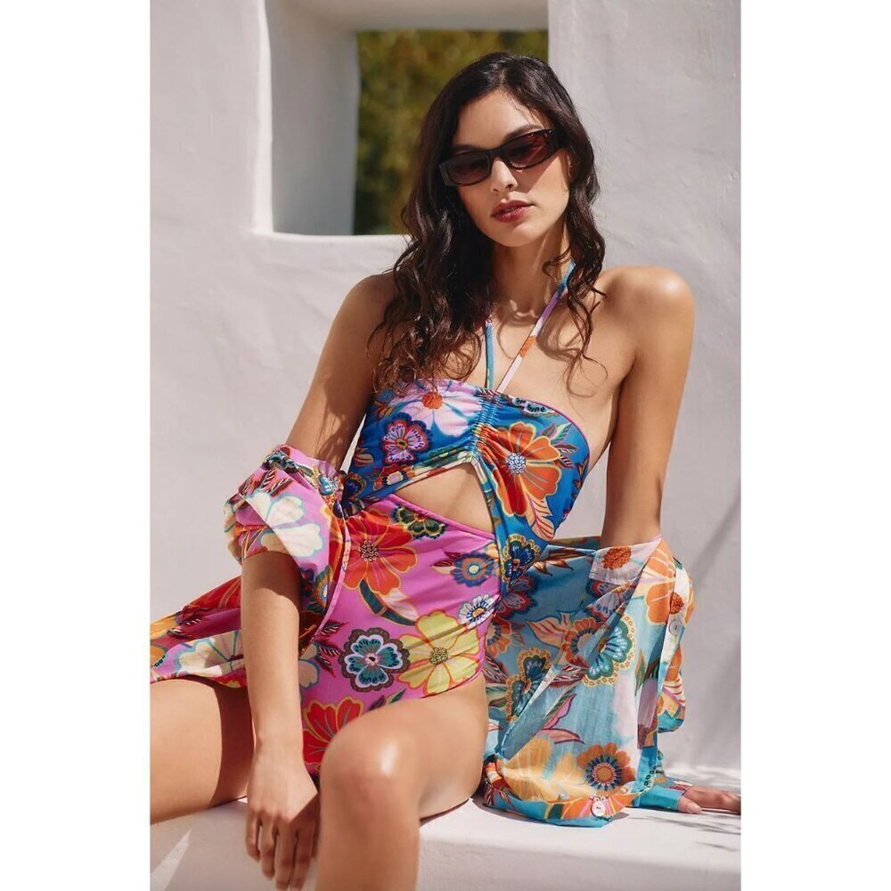 FARM Rio Full Garden One Piece Multi Womens Size XS